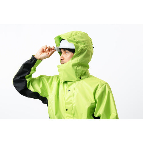 카지 메이크업 7521 레인 슈트 에볼루션 라임 LL 7521-84-LL 1 착용