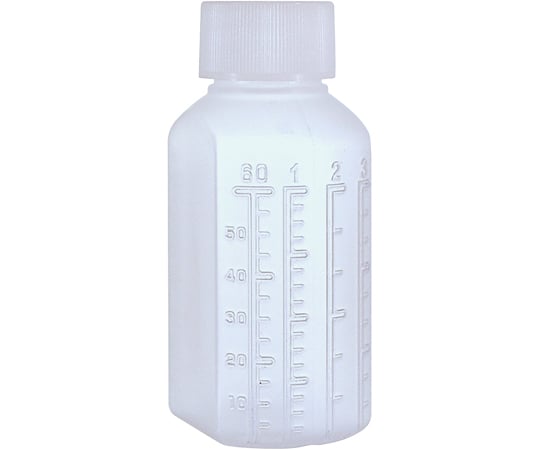 Marker medication bottle 60mL normal cap (white) 1 bag (20 pieces) MBIN6020 1 bag (20 pieces)