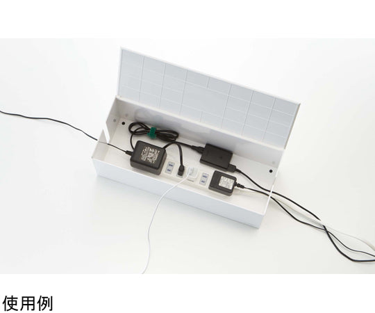 ケーブルボックス ウェブ L ホワイト　2707 1個