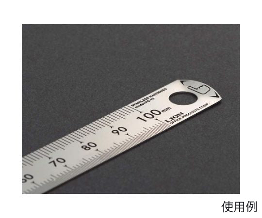 15cm Stainless Steel Ruler EA720YG-7 1pc