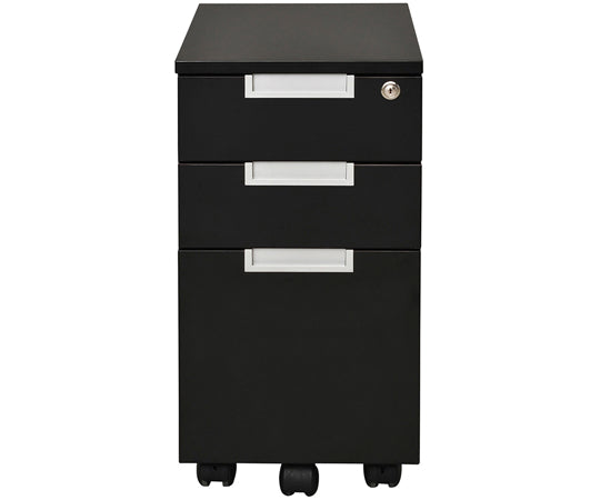 Steel Leg Desk Slim Wagon Black GZCA-SL315BK 1 unit