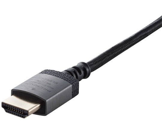 HDMI 케이블 Premium 슬림 타입 알루미늄 커넥터 나일론 메쉬 케이블 0.5m 블랙 DH-HDP14ES05SBK 1개