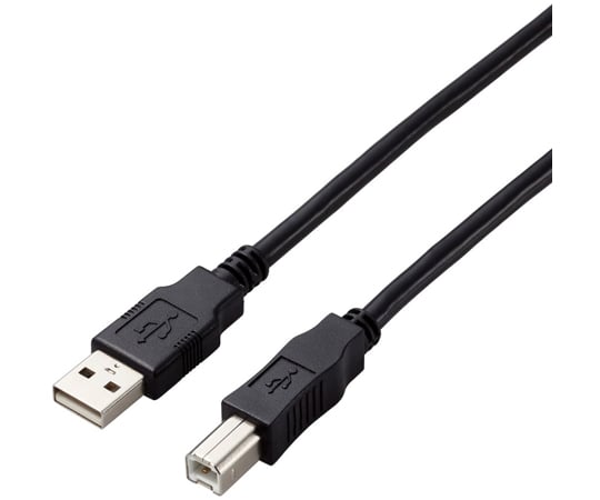 USB2.0ケーブル A-Bタイプ 仕様固定 5m ブラック　U2C-AB50BK/ID 1本