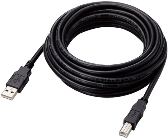 USB2.0ケーブル A-Bタイプ 仕様固定 5m ブラック　U2C-AB50BK/ID 1本