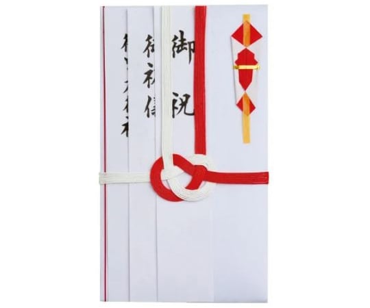 TF金封東京折 赤白 7本　E−651 1セット(7本入)