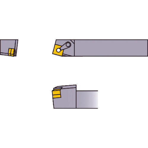 三菱　ホルダ外径・端面・面取り加工用　ＭＳＳＮ形重切削用ダブルクランプ式バイトホルダ　ＳＮ形インサート対応右勝手　MSSNR4040R19　1 個