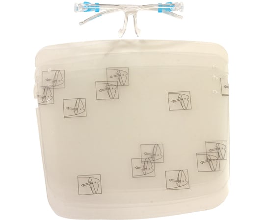 Glasses-type face shield FM-22 1 piece