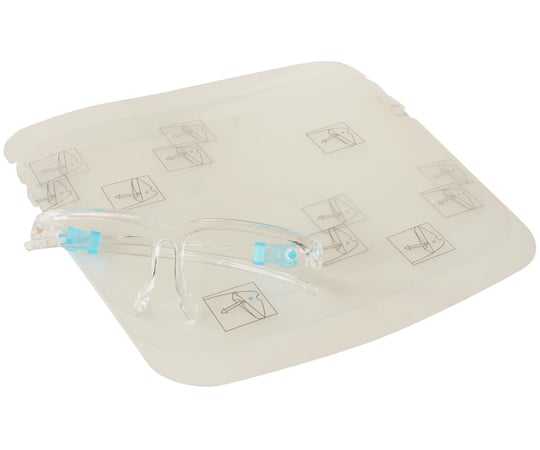 Glasses-type face shield FM-22 1 piece
