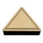 Mitsubishi Standard Insert for Medium Cutting of Turning Steel, CVD Coating, UE6110, TPMR160308, 10 Pieces
