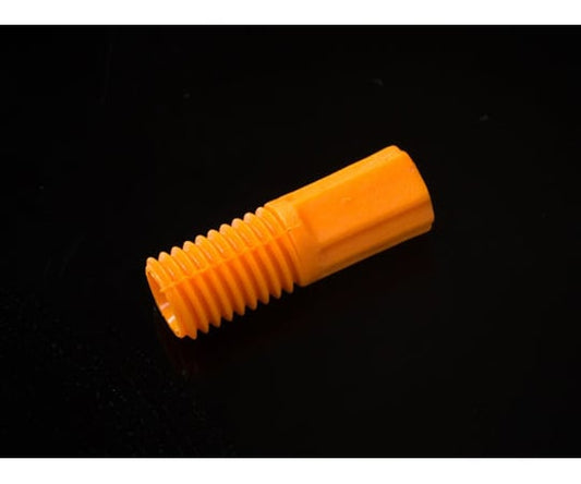 1/8"PP橙色ヘッドナット（1/4-28UNFオス）　10個入　OM2620N 1袋(10個入)