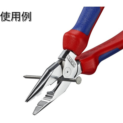 ＫＮＩＰＥＸ　ニードルノーズペンチ　１８５ｍｍ　コンフォートハンドル　0825-185　1 丁