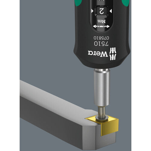 Wera 7510/14 교체식 세이프 토크 드라이버 속도 초경 칩용 공구 세트 075840 1 S