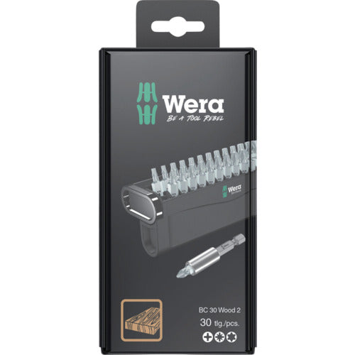 Ｗｅｒａ　ビットチェック　３０　木工用　２　ＳＢ　057438　1 Ｓ