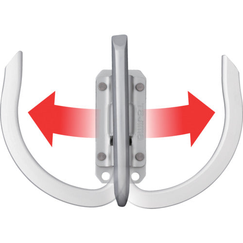 Tajima Safe Tool Holder Aluminum Slim J Hook Folding SFSKHA-JF 1 pc