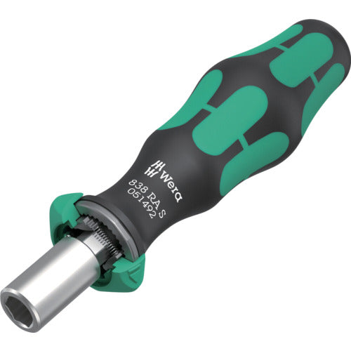 Wera 838 RA S Interchangeable Bit Holder with Ratchet Function 6.35mm 051492 1 piece