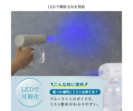 コードレス噴霧器　wasser_commo009 1個