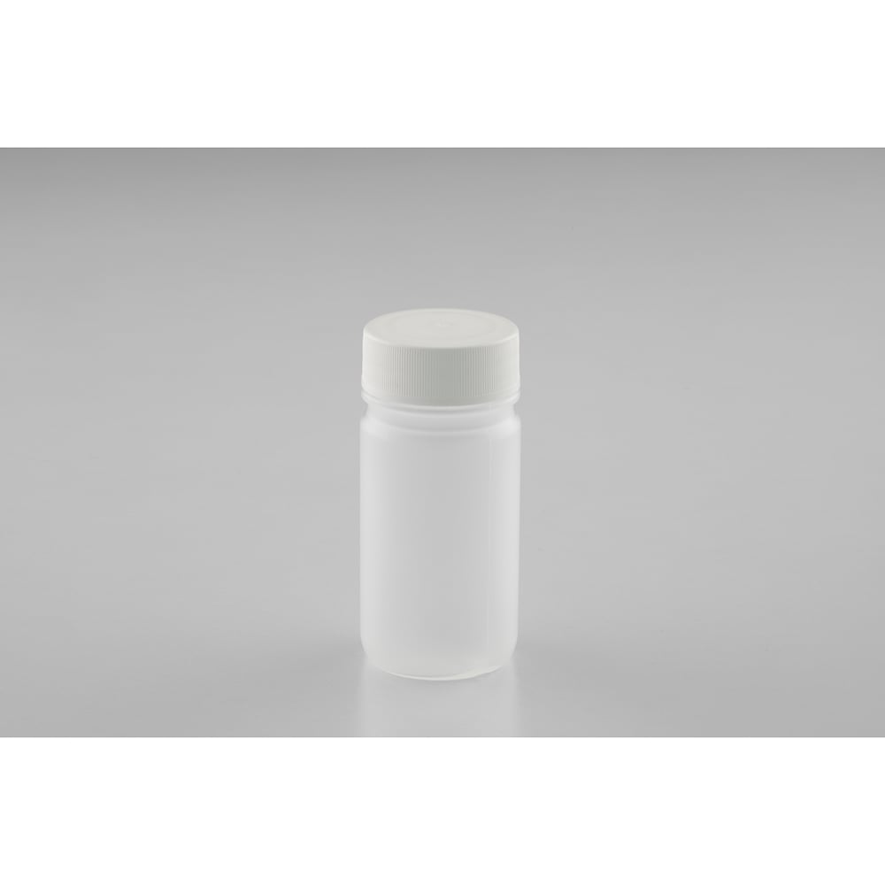 Small PP screw-top bottle, wide mouth, 60mL, 100 bottles, 1760-0060, JSPW-N-60, 1 bag (100 bottles)