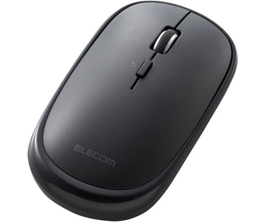 マウス Bluetooth 4ボタン 薄型 充電式 3台接続可能 ガンメタリック　M-TM15BBGM/EC 1個