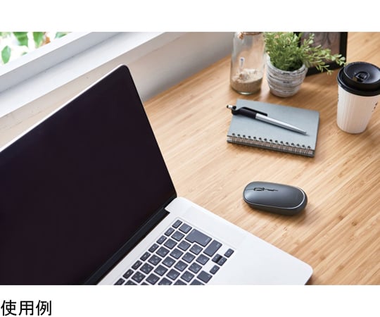 マウス Bluetooth 4ボタン 薄型 充電式 3台接続可能 ガンメタリック　M-TM15BBGM/EC 1個