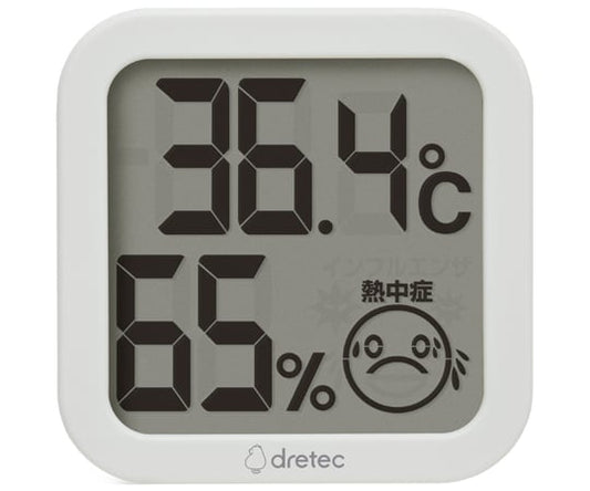 디지털 온습도계 화이트 O-421WT 1개