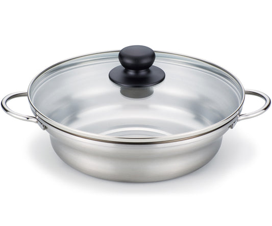 Danchu Stainless Steel Motsunabe 25cm DA-31 1 piece