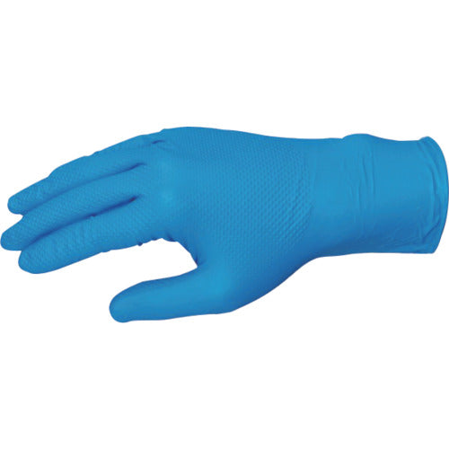Barrier Robe Nitrile Gloves IGA Blue Powder Free LL NO.2192LL 1 box