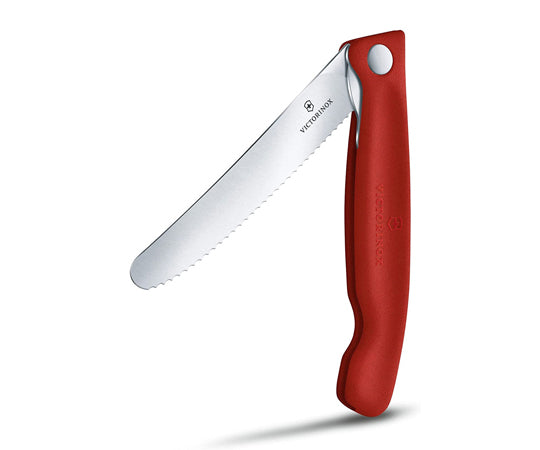 スイスクラシック 折り畳み式パーリングナイフ レッド　6.7831.FB 1個