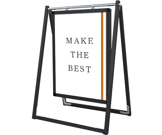 Black Swing Sign A2 BSWSAC-A2 1 unit