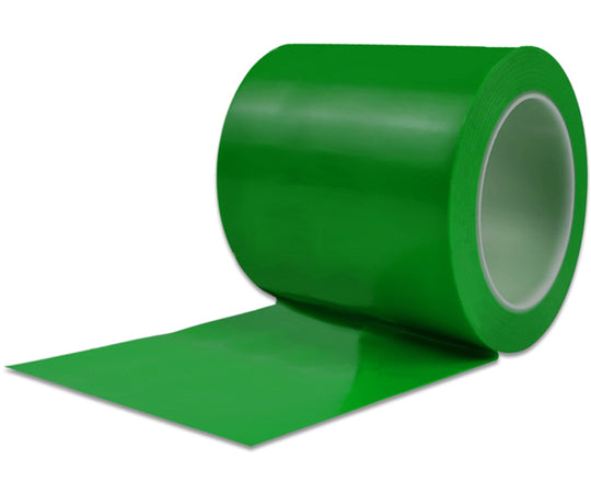 두꺼운 PVC 라인 테이프 PVC 폭 100mm×22m 녹색 1권입 J2353-G 1권