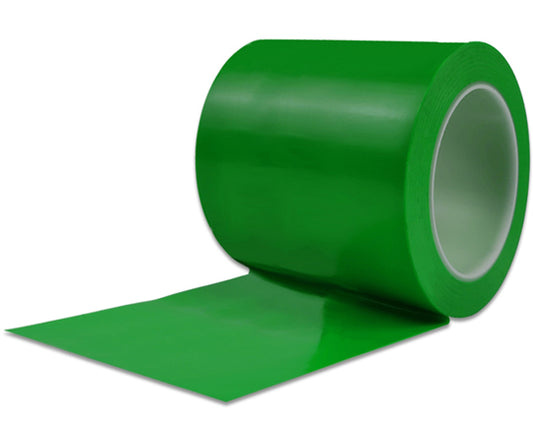 두꺼운 PVC 라인 테이프 PVC 폭 100mm×22m 녹색 1권입 J2353-G 1권