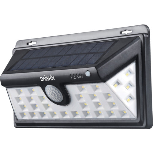 大進　広角ソーラーウォールライト　DLS-WL005　1 台