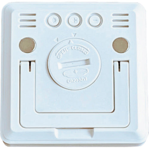 MAG 온습도계 온도계 습도계 온습도계 디지털 니코피타 시계 환경 기준 보기 쉬운 컬러 액정 두어 겸용 마그넷 스탠드 화이트