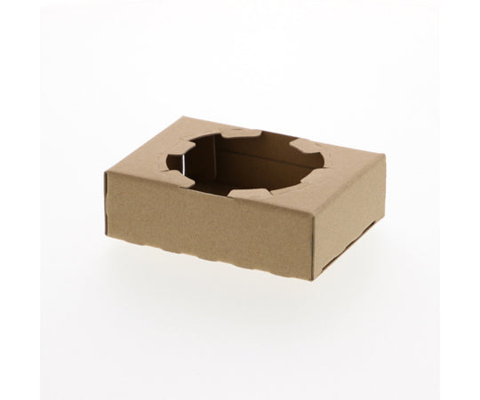 Dカップホルダー L 1ケ用 クラフト 50枚入　004247903 1パック(50枚入)