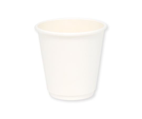 Paper Cups, Insulated Double Layer White Plain Cups, 10oz, 90mm Diameter, 25 Pieces, 004533076, 1 Pack (25 Pieces)