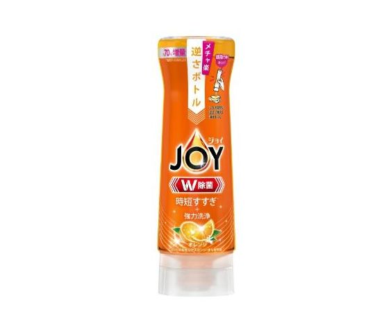 조이 W 제균 식기용 세제 거꾸로 병 오렌지 본체 290mL 1개