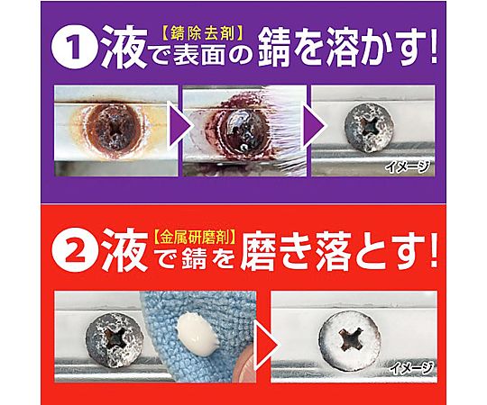 WORKS 強力錆取りキット　J-45 1セット