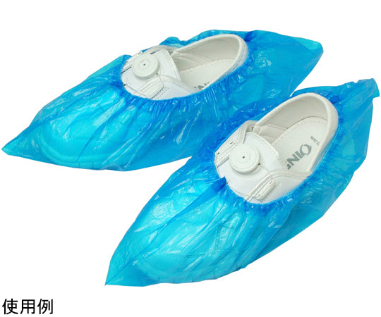 使い捨てポリエチレンシューズカバー 100枚入　WS6650 1組(100枚入)
