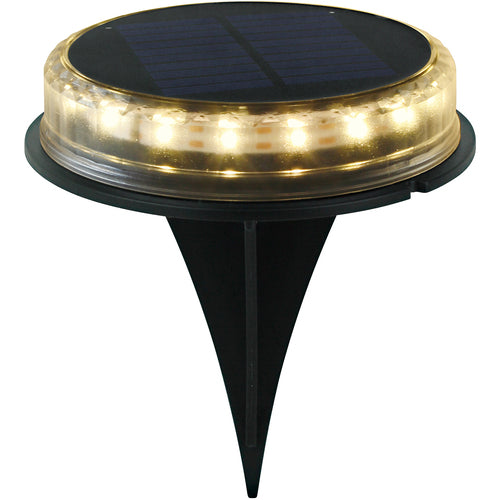 大進　埋め込み式ソーラーガーデンライトタフ電球色　DG-006R4　1 個