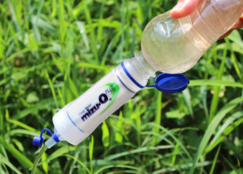 카리하나 제작소 휴대용 정수기 mizu-QPLUS