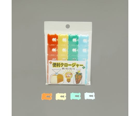 Bag closure (4 colors/100 pieces) EA944NM-200 1 box (100 pieces)