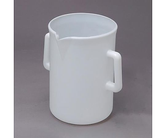 10L double-handled poly beaker EA991KV-100 1 piece