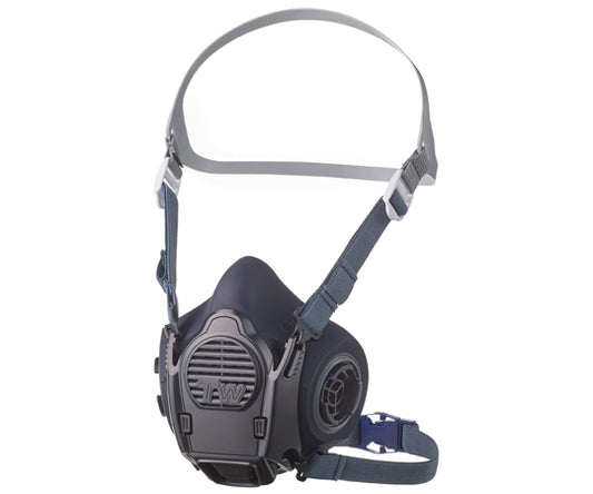 防じん・防毒両検定マスク/半面形/Mサイズ/伝声器付き　TW08SF2/HB(M) 1個
