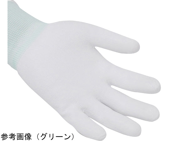 Urethane backless gloves, white, 10 pairs, M, 1761M, 1 set (10 pairs)