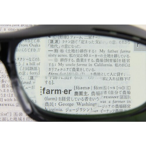 MK Safety Glasses, Protective Glasses (Over Glasses Type) with Magnifier 1.4x 1-PC08-001 1 pc