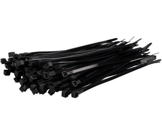 Cable ties, outdoor use, black, 150 x width 3.6mm, 100 pieces, 01281160, 1 pack (100 pieces)