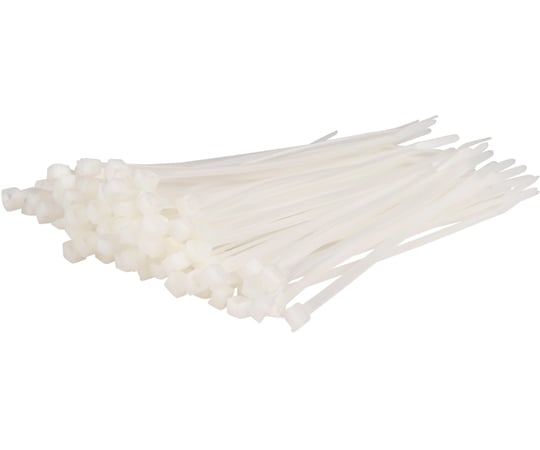 Cable tie, indoor use, white, 150 x width 3.6mm, 100 pieces, 01281150, 1 pack (100 pieces)