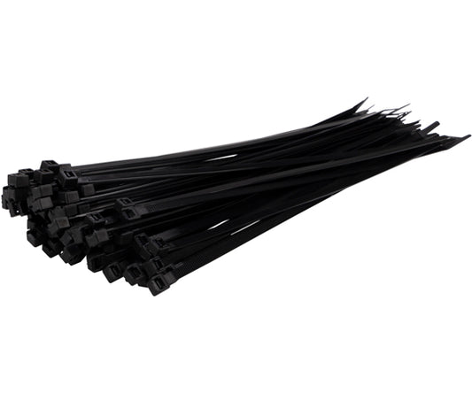 결속 밴드 케이블 타이 옥외용 블랙 300×폭 4.8 mm 100개입 01281310 1팩(100개입)