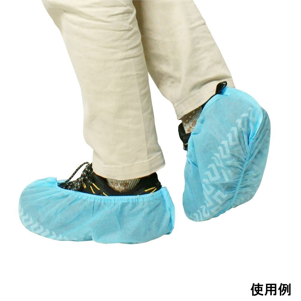 일회용 부직포 슈즈 커버 미끄럼 방지 첨부 100장입 WS6180 1봉(100장입)
