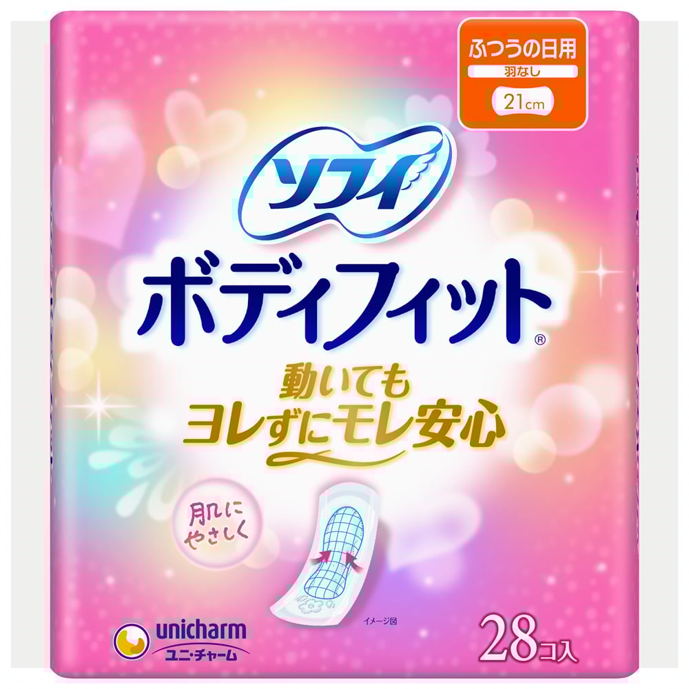 소피 바디 피트 날개 없음 28장입 1개(28장입)