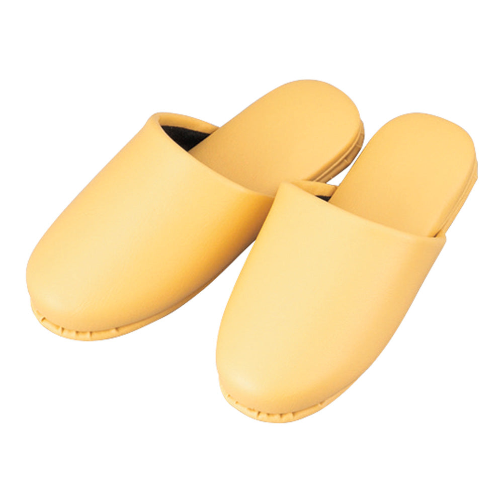 시보나시 가죽 스타일 슬리퍼 (어린이 용) 옐로우 5 발 입 564069 1 팩 (5 발 입)